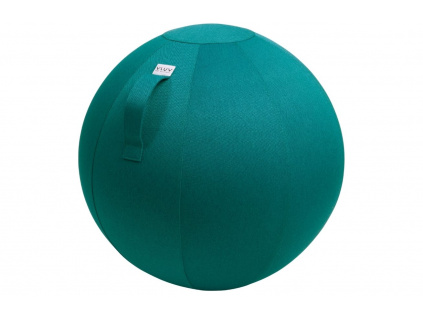 Tmavě petrolejový sedací / gymnastický míč  VLUV LEIV Ø 75 cm