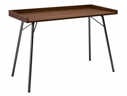 Hnědý dubový pracovní stůl Woodman Rayburn 115x52 cm
