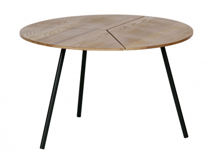 Hnědý dřevěný konferenční stolek Ramon 60 cm