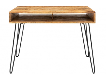 Masivní mangový pracovní stůl Remus 100 x 50 cm