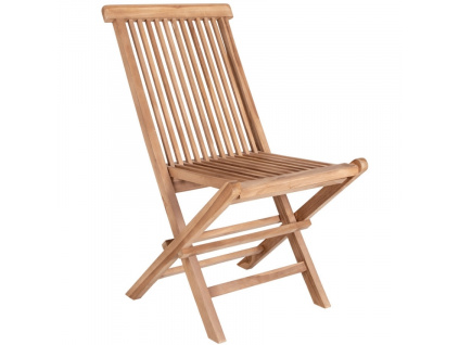 Přírodní dřevěná jídelní židle Kyron