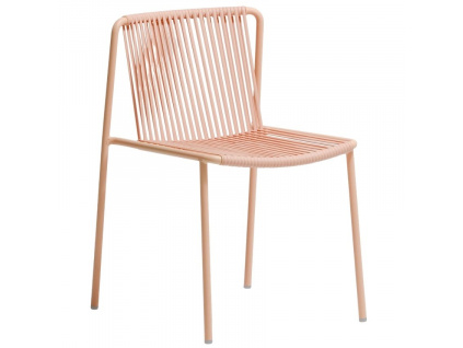 Růžová kovová zahradní židle Tribeca 3660