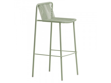 Zelená kovová barová židle Tribeca 3668 77,5 cm