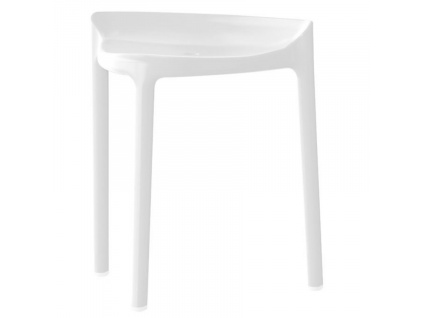 Bílá plastová židlička Happy 491 50 cm