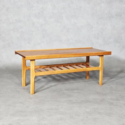 Teakový konferenční stolek