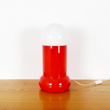 Skleněná stolní lampa - Štěpán Tabery