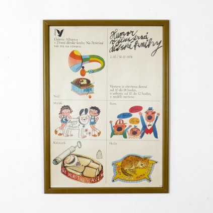 Plakát - Humor v ilustraci dětské knihy (A1)