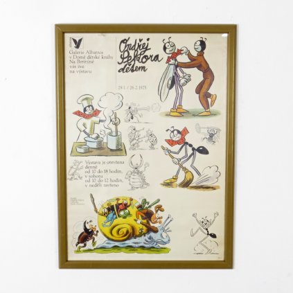 Plakát - Ondřej Sekora dětem (A1)