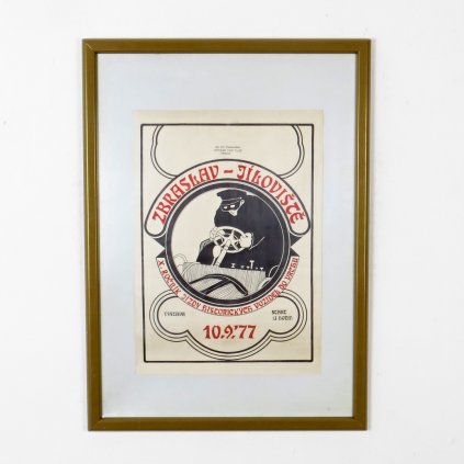 Plakát - Závod historických vozů Zbraslav - Jíloviště (A2)