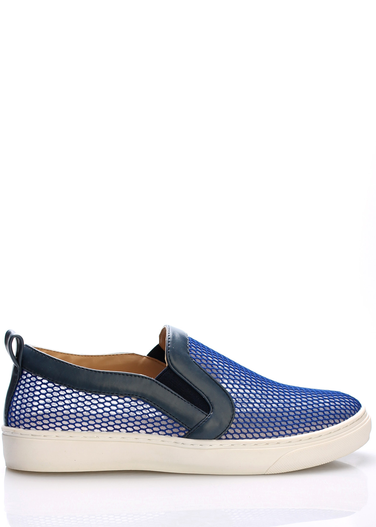 Modré nazouvací boty Trendy too