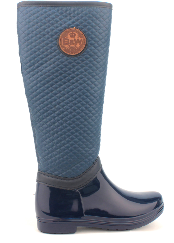 Break & Walk Modré prošívané dámské holinky Break&Walk