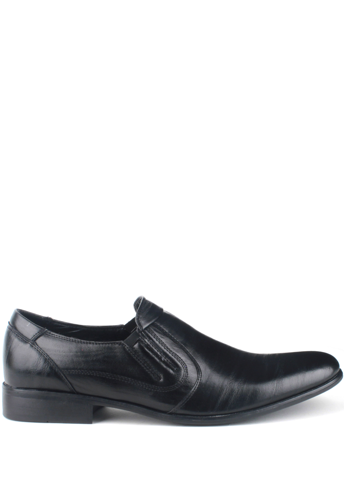 Černé pánské mokasíny Bottesini