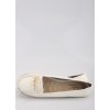 Bílé mokasíny Claudia Ghizzani