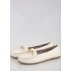 Bílé mokasíny Claudia Ghizzani