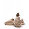 Béžové espadrilky s krajkou Monshoe