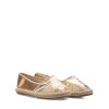 Zlaté espadrilky Claudia Ghizzani