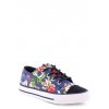 Modré květované nízké tenisky MTNG