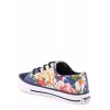 Modré květované nízké tenisky MTNG