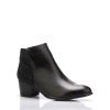 Černé elegantní boty na podpatku Claudia Ghizzani