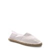 Bílé espadrilky s krajkou Monshoe