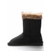 Černé válenky s kožíškem Canadians