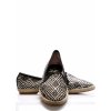 Černobílé espadrilky Monshoe