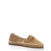 Béžové espadrilky s korálky Monshoe