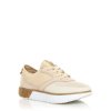 Béžové tenisky s korkovou patou MTNG