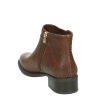 Hnědé kotníčkové boty Maria Mare