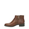 Hnědé kotníčkové boty Maria Mare