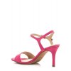 Růžové sandály na jehlovém podpatku Maria Mare