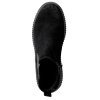 Černé kotníkové boty s gumovou vsadkou Jane Klain