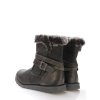 Černé zateplené zimní boty Jane Klain