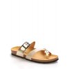 zlate kozene zdravotni pantofle emma shoes2