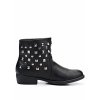 Černé kotníkové boty se cvočky Timeless