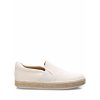 Bílé nazouvací tenisky s espadrilovou podrážkou Trendy too