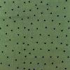 [S941R 182174] [S941R] Hydrofilní Bavlna Plochý Malé Trojúhelníky (Starý Zelený)