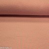 Krepová tkanina - Bílorůžový proužek