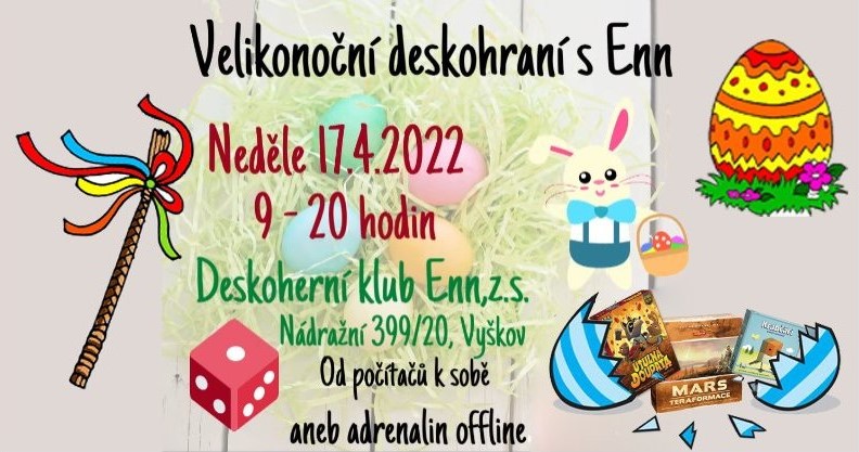 Velikonoční Deskohraní s Enn