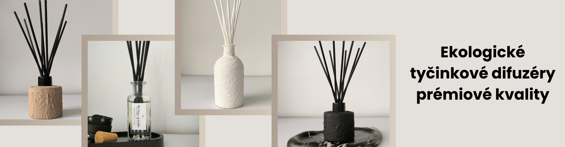 Tyčinkové Aroma difuzéry