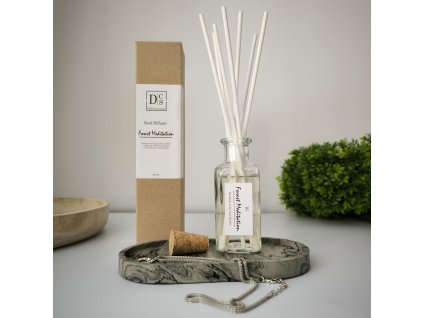 Tyčinkový aroma difuzér | Lesní Meditace ve skle