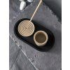 Holder se soustřednými rýhami SOLAR S SET - originální dárek pro milovnice vůní