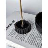 Stojan na vonné tyčinky STEM - přirozená textura eko kompozitu Dess Craft Studia