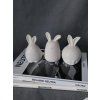 RABBITS - sada tří sošek králíků handmade z eko kompozitu