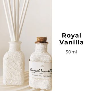 Přineste si do domova krásnou vůni s naším difuzérem Královská Vanilka! Užijte si uklidňující dotek vanilky a santalového...