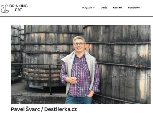 Rozhovor s DESTILERKA.CZ v magazínu DRINKING-CAT