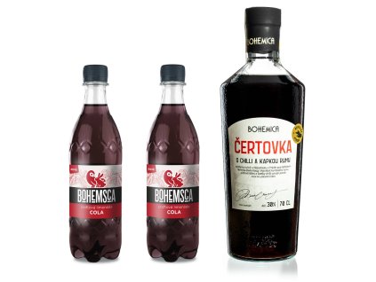 BOHEMICA Čertovka + 2xBOHEMSCA Cola