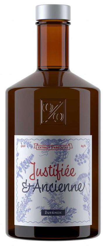 Žufánek Absinth Justifiée & Ancienne 65% 0,5 l (holá láhev)