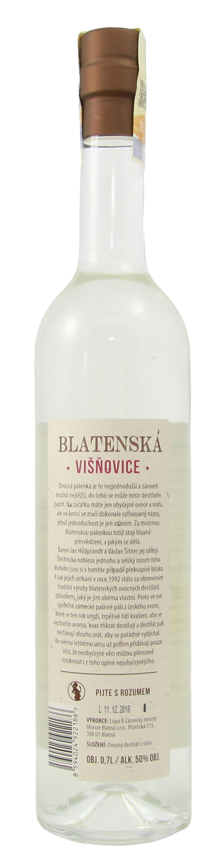 Blatenská Višňovice 50% 0,7L