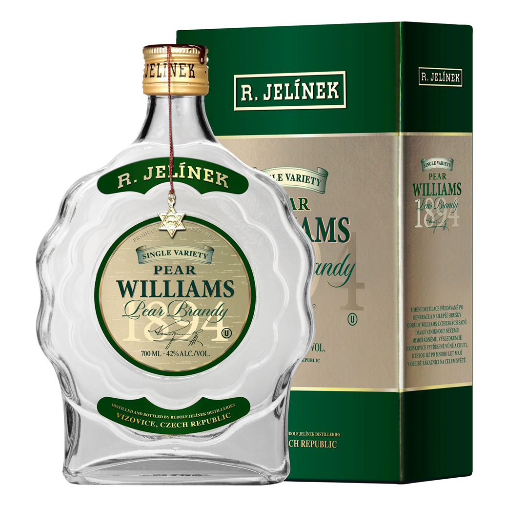 Rudolf Jelínek Hruškovice Williams Kosher  42% 0,7L - vizovická